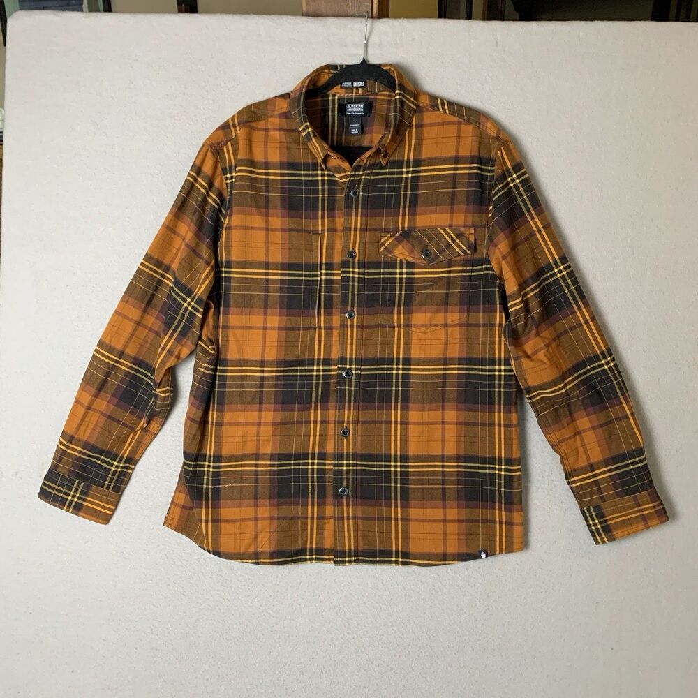Alaskan Hardgear Duluth Trading Men Large Plaid Untucked Workwear Cabin Hiking
